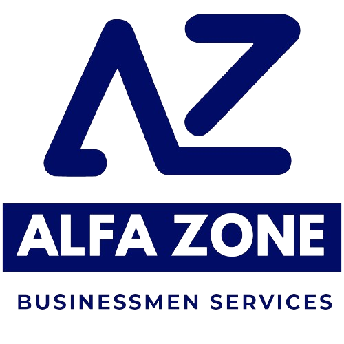 Alfa zone Businessmen services - Logo