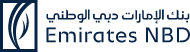 Emirates NBD logo with Arabic text.